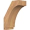 Ekena Millwork 5 1/2"W x 10"D x 14"H Imperial Smooth Knee Brace, Western Red Cedar BRC06X10X14IMP00SWR - alternate 1